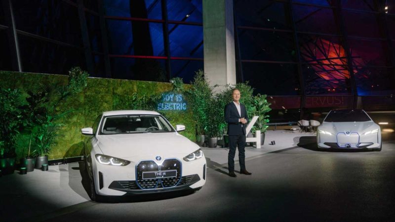 BMW i4 delivery event