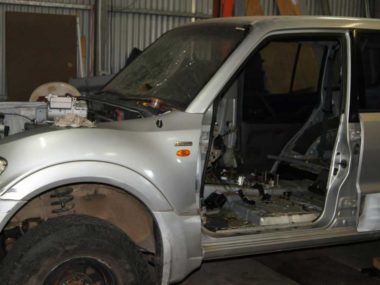 Electric pajero mule