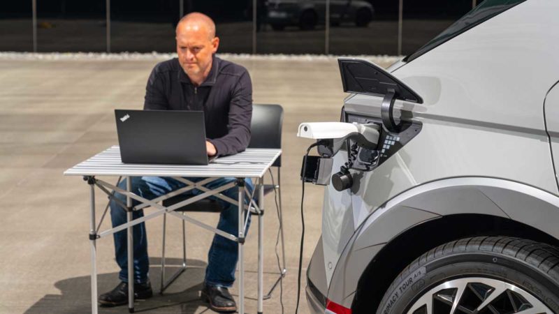 Ioniq 5 V2L capacity. Source: Hyundai