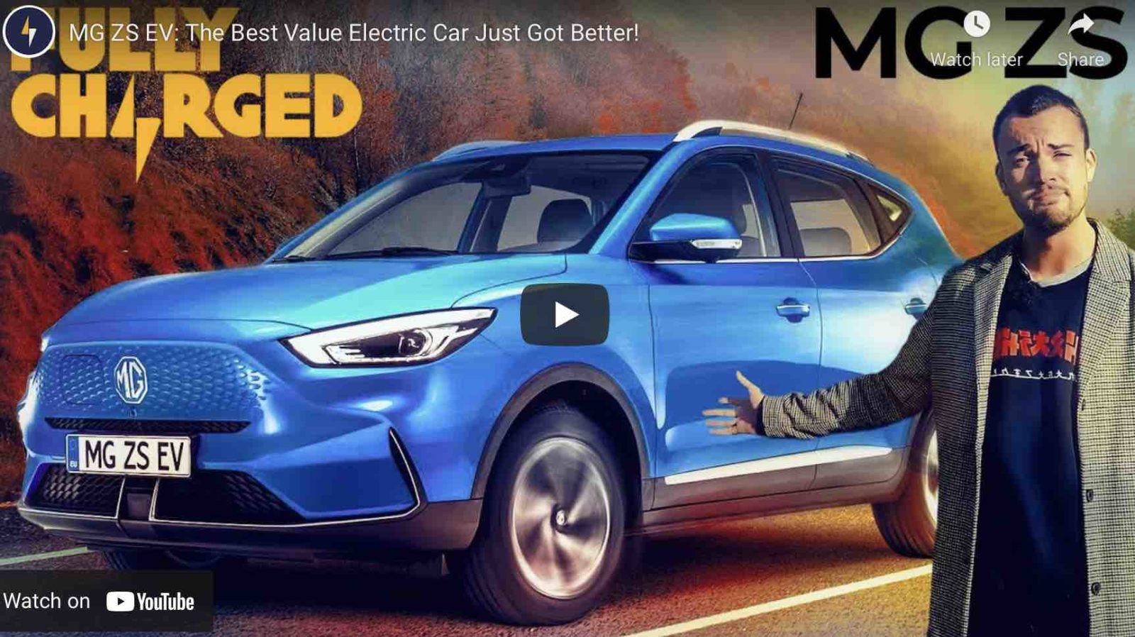 MG ZS EV The best value electric car just got better!