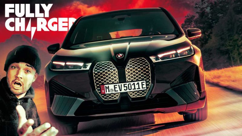 bmw iX fully charged