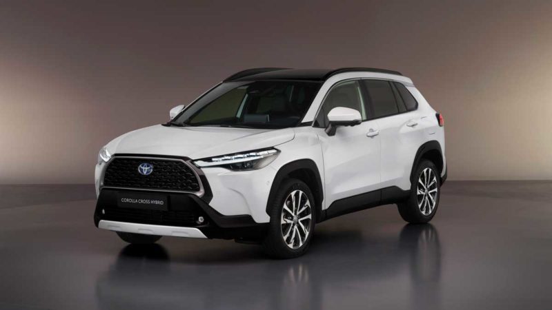 Toyota recently unveiled a hybrid Corolla Cross SUV that will reach Australia in the second half of 2022. Source: Toyota