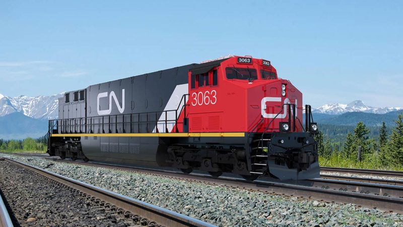 FLXdrive battery-electric freight locomotive