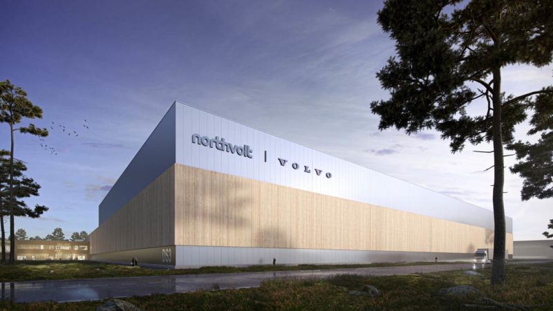 volvo northvolt gigafactory