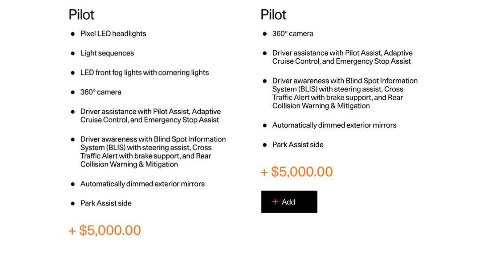 pilot pack