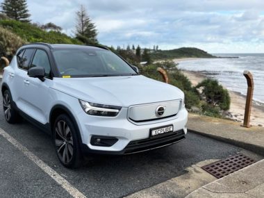 XC40 Pure Recharge. Image: Bridie Schmidt