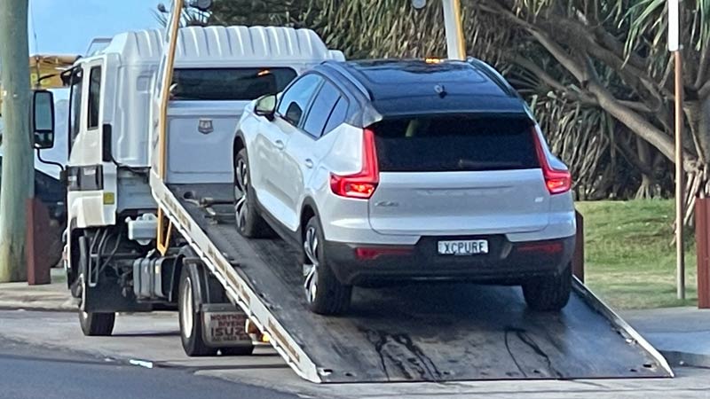 XC40 Pure Recharge. Image: Bridie Schmidt