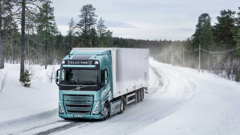 Volvo FH electric truck. Source: Volvo