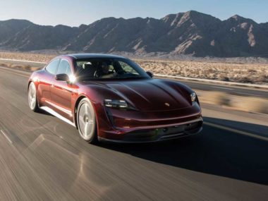 The Porsche Taycan. Source: Porsche