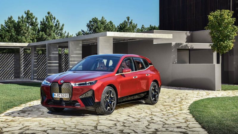 BMW’s first-ever iX, which launched in Australia late last year.