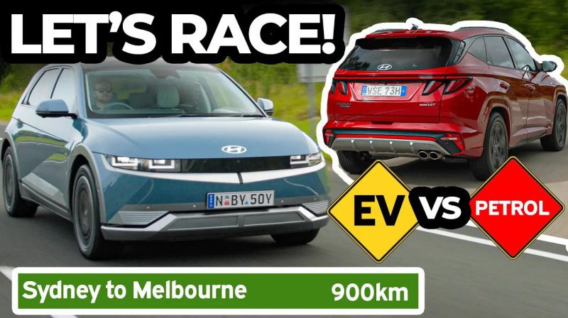 sydney to melbourne ioniq 5 vs tucson
