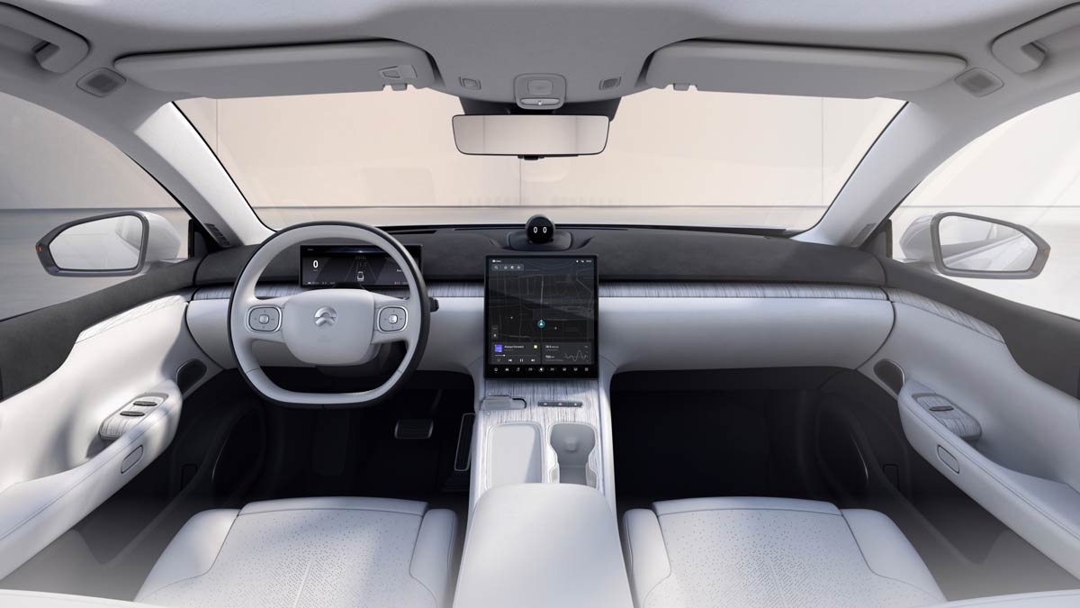 The ET7 interior. Source: Nio