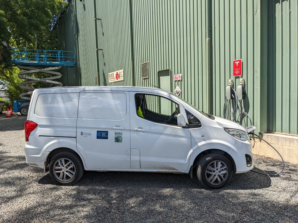 Charging in Clare. Supplied