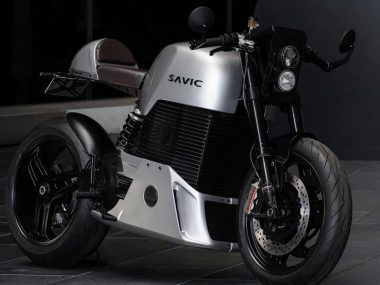 The Savic C-Series electric cafe racer. Source: Savis Motorcycles