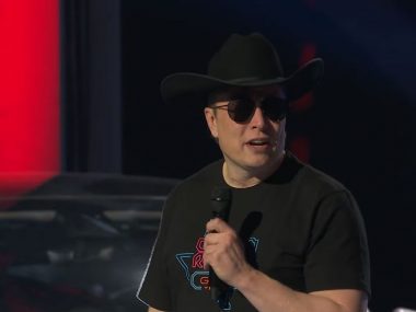 Elon Musk opens Giga Texas. Source: Youtube