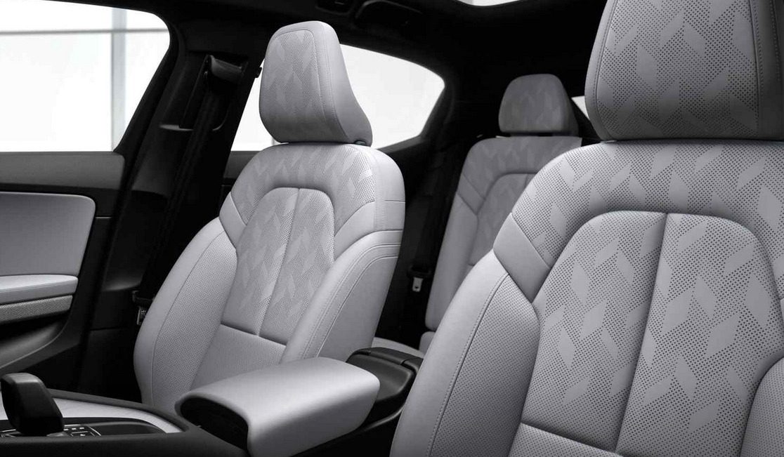 New Zinc ventilated seats with Light Ash dash.