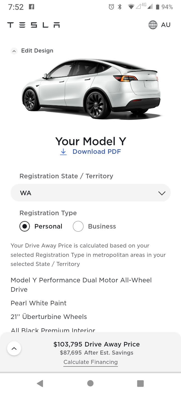 Single Model Y reservation goes through as Tesla tests order page