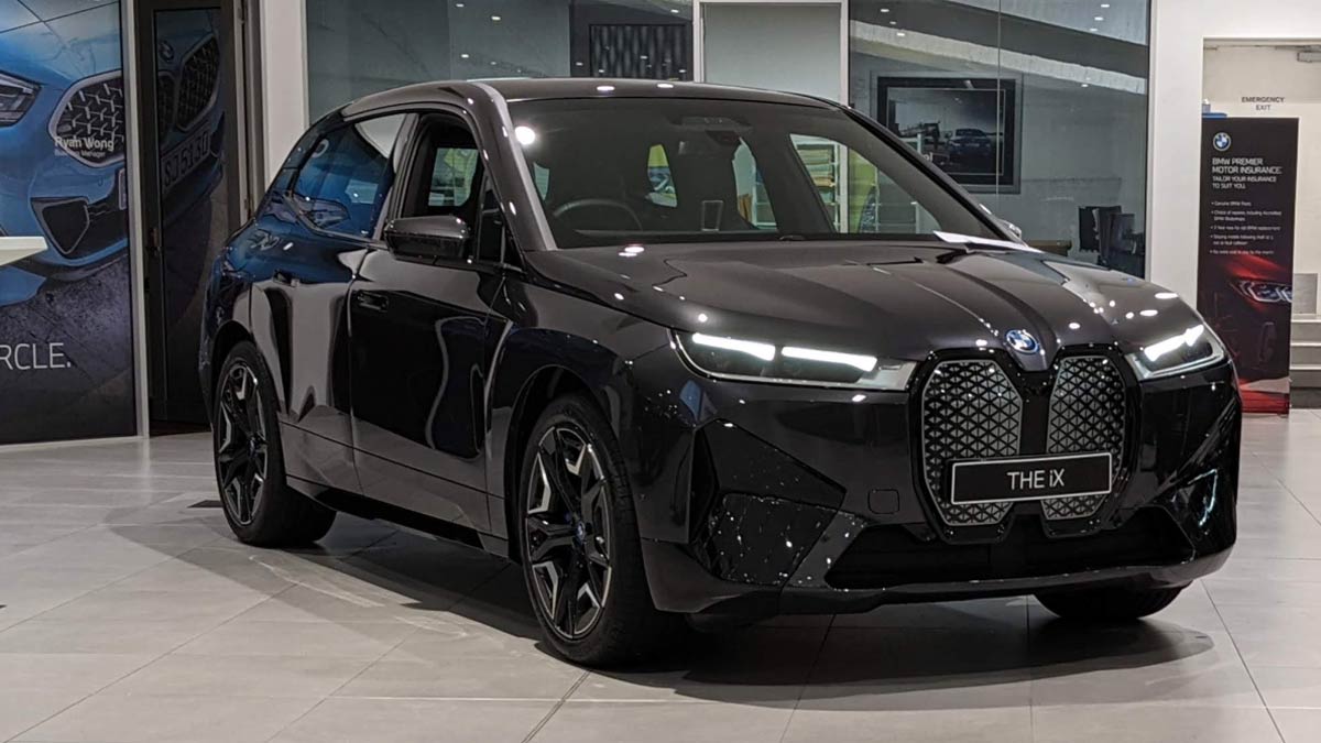 The BMW iX. Image: Riz Akhtar