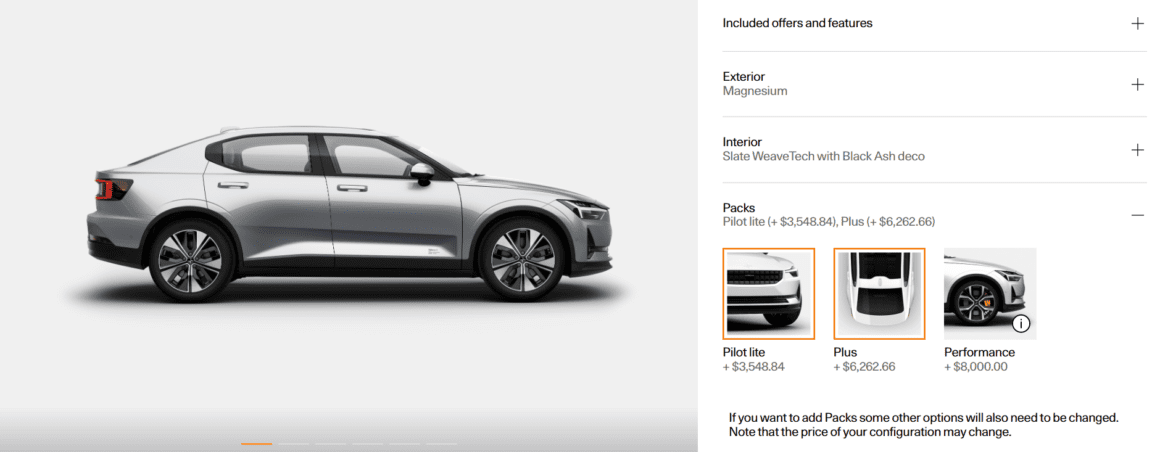 Polestar Configurator