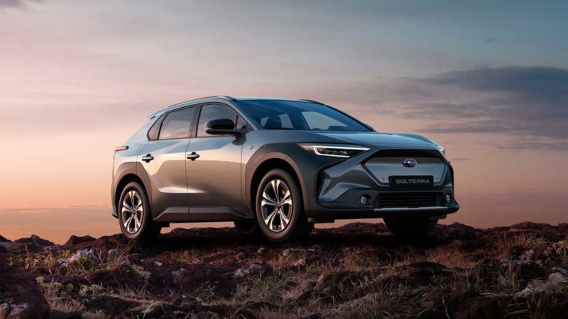 Subaru Solterra electric SUV (overseas model shown). Source: Subaru