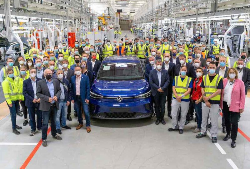 VW Emden EV plant Germany