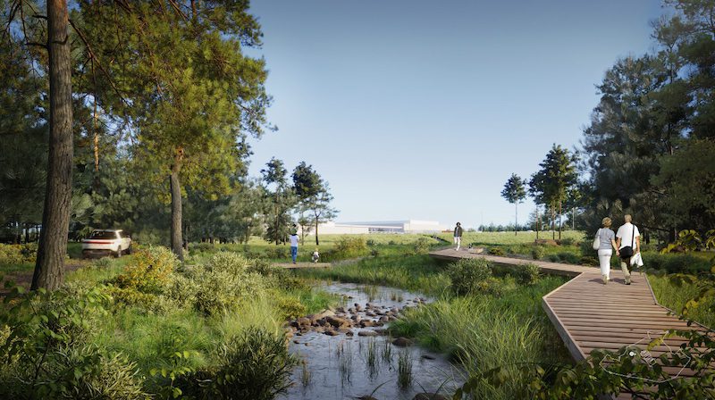 rivian plant render