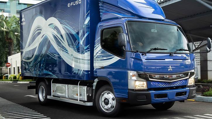 Fuso eCanter. Image: Daimler Truck