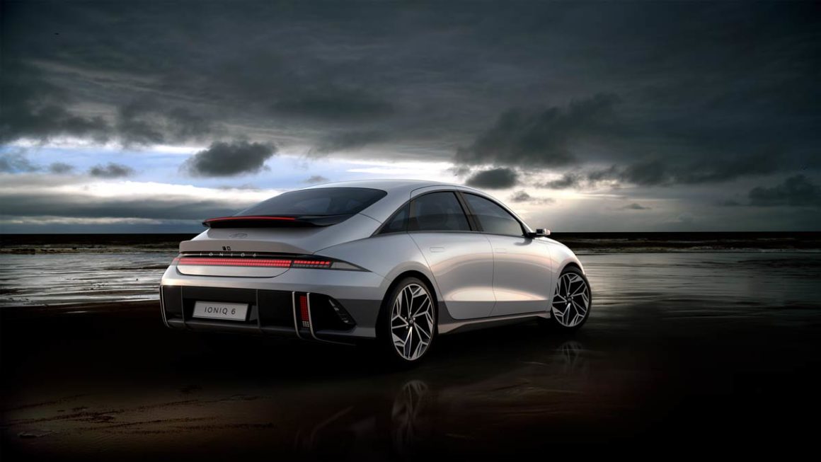 Hyundai Motor Company today revealed thae streamlined and timeless design of the highly anticipated IONIQ 6. Source: Hyundai