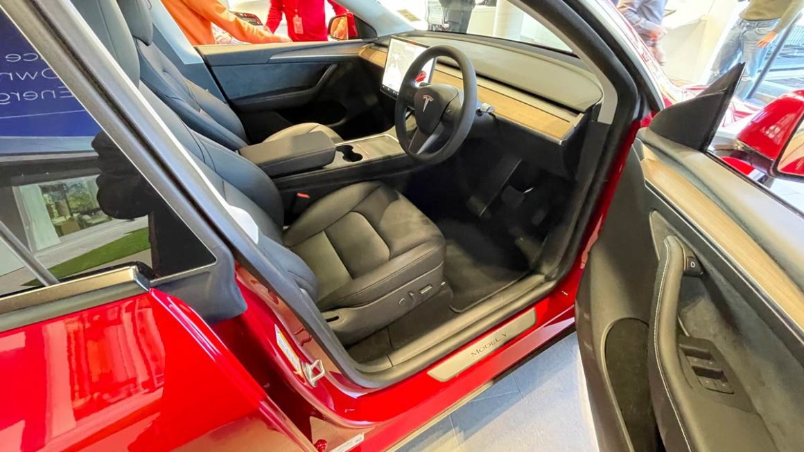 Tesla Model Y. Image: Bridie Schmidt