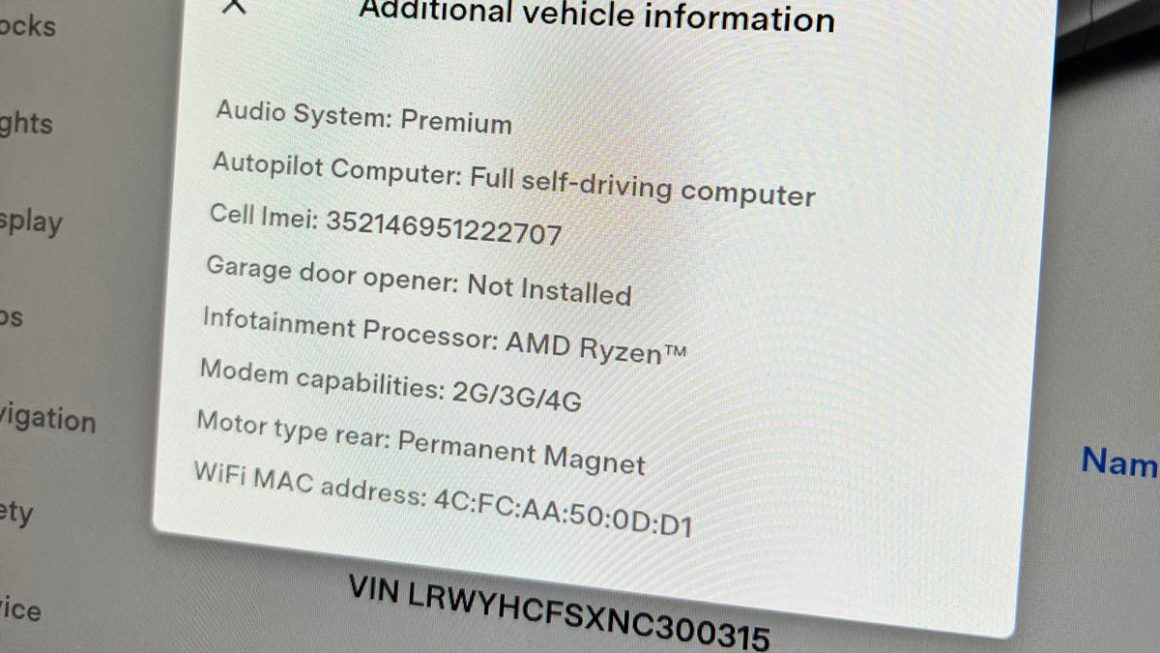 Tesla Model Y - AMD Ryzen chip confirmed. Image: Bridie Schmidt