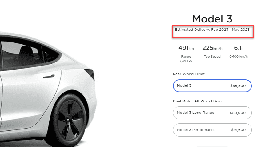 tesla june wait times