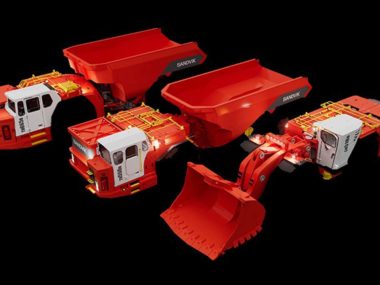 sandvik electric loaders