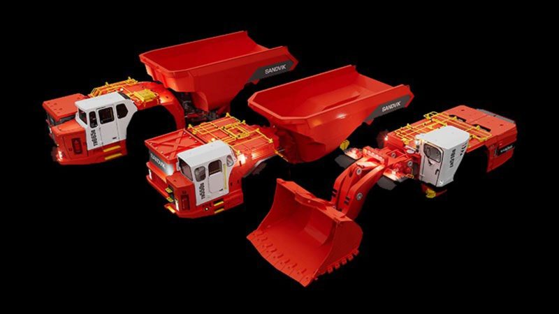 sandvik electric loaders