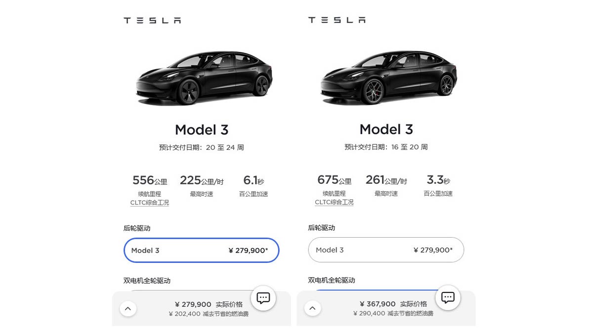 tesla model 3 wait time calculator