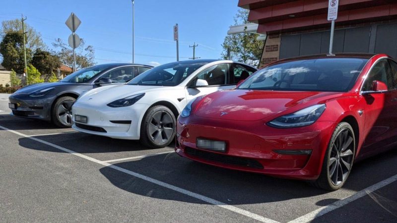 tesla cars