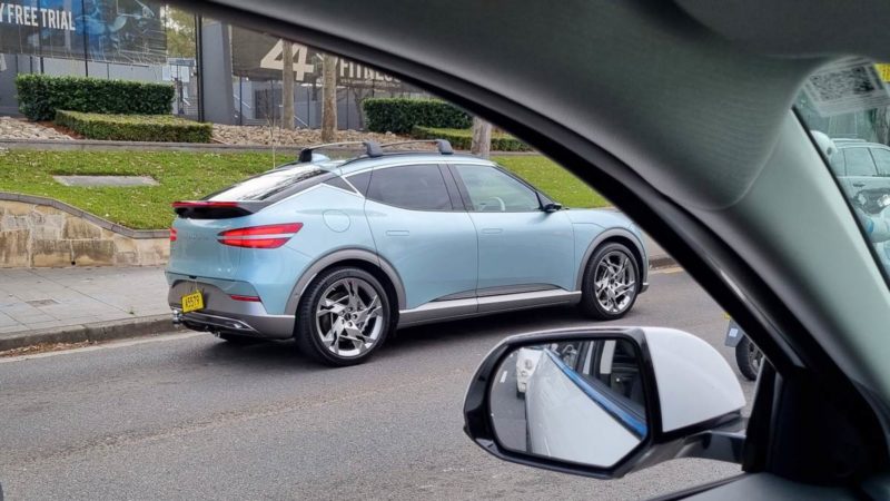 Genesis GV60 spotted near North Ryde