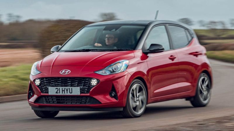 Hyundai plans an electric successor the the i10 mini car (above) it sells in Europe and the UK. Source: Hyundai