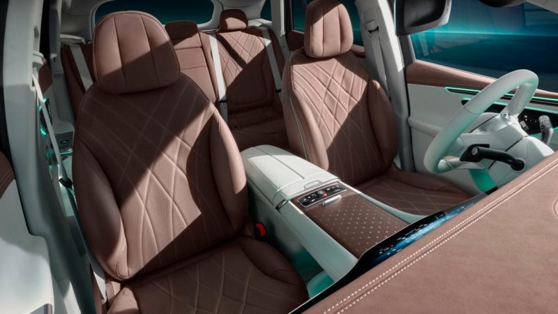 EQE SUV interior. Source: Mercedes-Benz