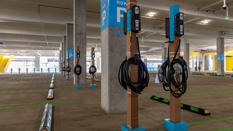 LAX ev chargers