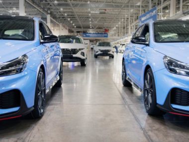Hyundai i30 production line. Source: Hyundai