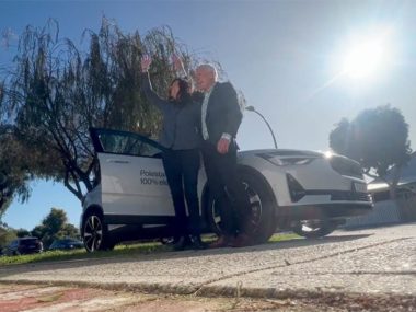 mick odonnell and partner with polestar