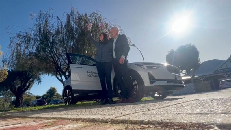 mick odonnell and partner with polestar