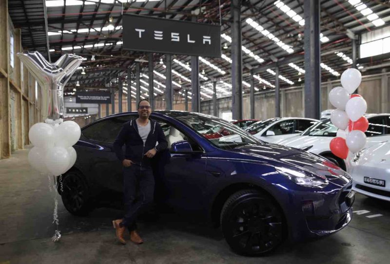 model Y first delivery