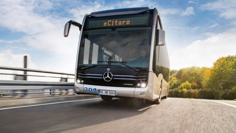 Mercedes-Benz eCitaro solo bus Image Credit: Daimler Buses