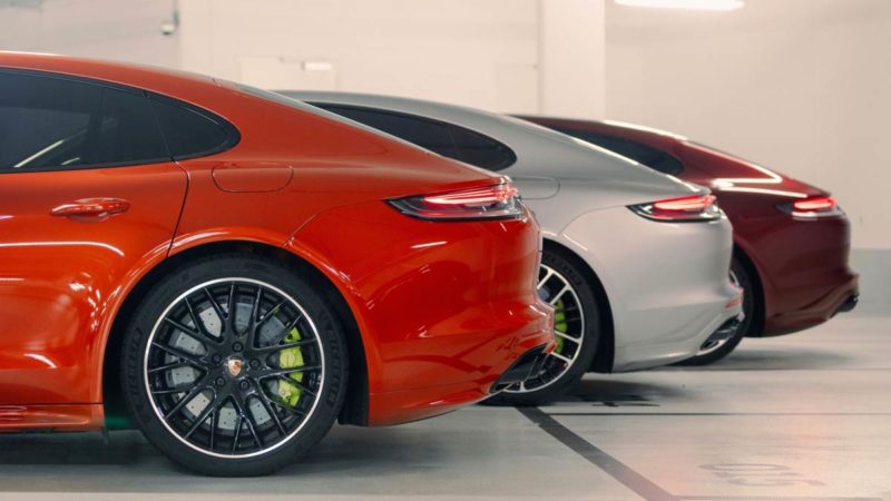 The all-electric Panamera would also join the Panamera Turbo S E-Hybrid, Panamera 4S E-Hybrid, and Panamera 4 E-Hybrid. Source: Porsche