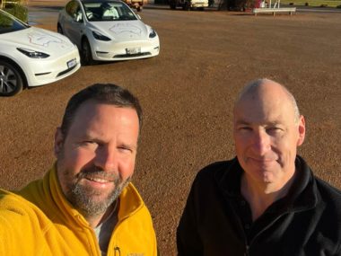 Pete Petrovsky and Harald Murphy. Source: Twitter