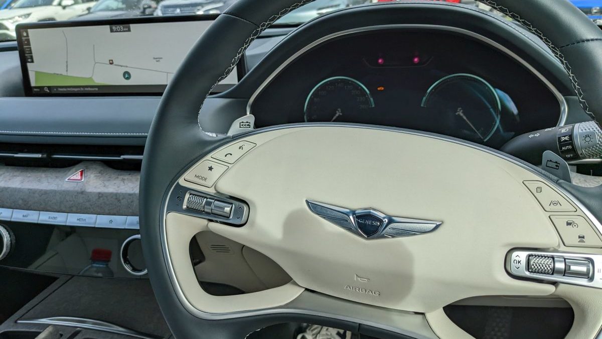 Genesis Electrified G80 Infotainment Screen