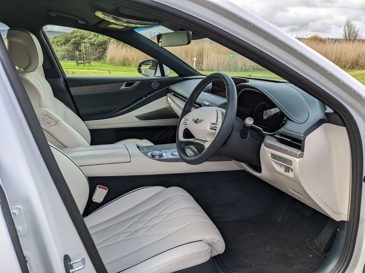 Genesis Electrified G80 Front Seat