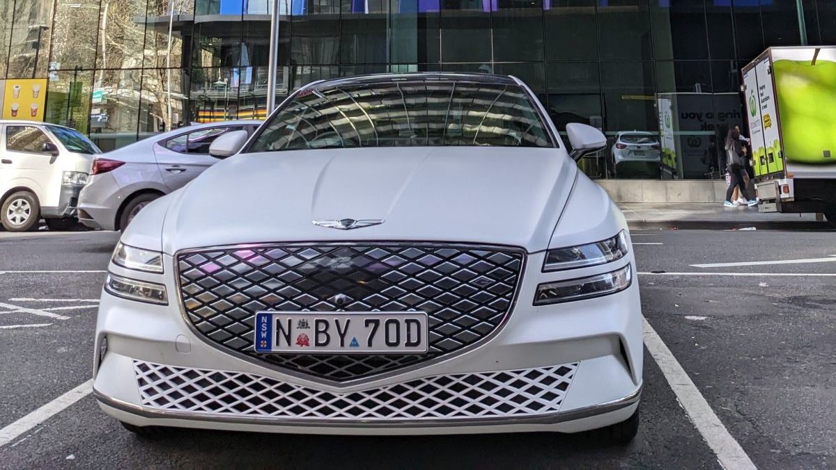 Genesis Electrified G80 Front Melbourne City
