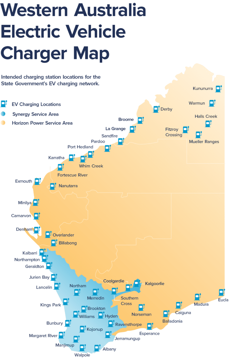 Tritium tapped as second supplier for WA EV charging network